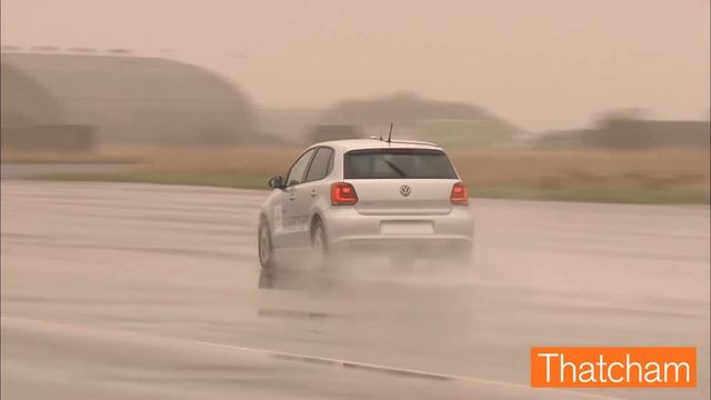 Thatcham -- Volkswagen Polo ESC Test смотреть онлайн