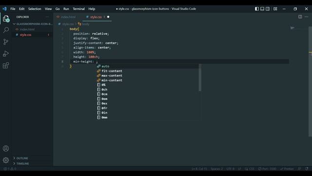 CSS Glassmorphism Icon Buttons With HTML & CSS | CSS 2022 смотреть онлайн
