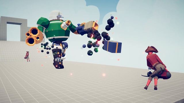 OP ROBOT Vs EVERY GOD - Totally Accurate Battle Simulator TABS