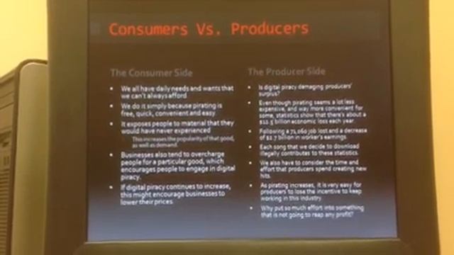 Digital piracy video presentation смотреть онлайн