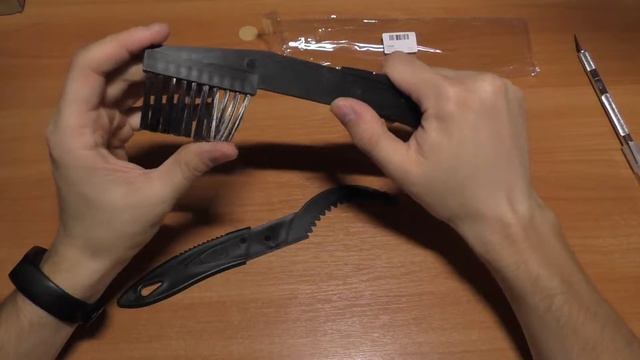 Щетка для чистки цепи велосипеда за 1$ с AliExpress Unboxing смотреть онлайн