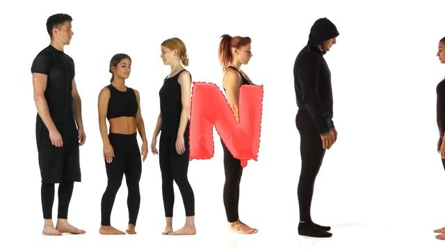 Human Alphabet