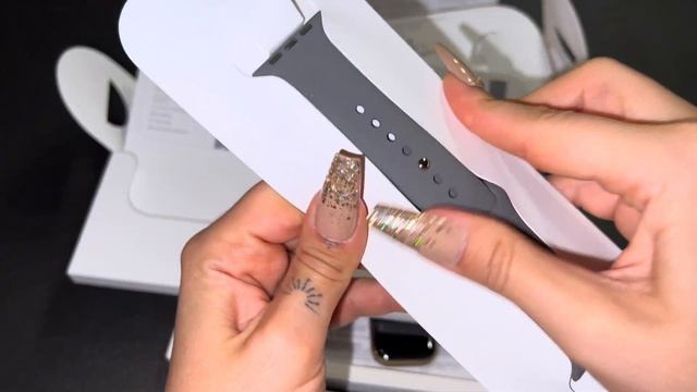 Apple Watch Series 9 Gold Stainless Steel 41 mm Unboxing - Edelstahl Sportarmband in Tonbraun ASMR смотреть онлайн