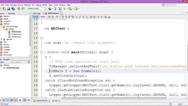 73 - Add Background Image to JDesktopPane - Learn Java programming language in Pashto смотреть онлайн