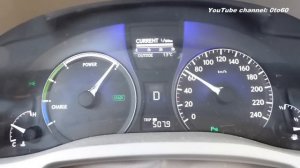 Lexus RX 450h acceleration 0-100 km/h and 0-200 km/h