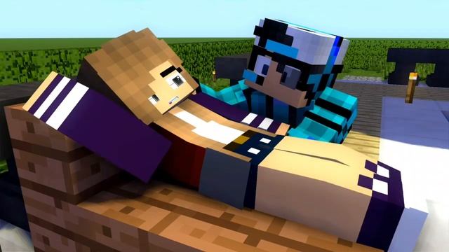 Siblings Bite-Minecraft Short Animation