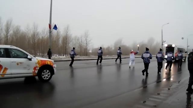 Олимпийский огонь в Нижнем Новгороде смотреть онлайн