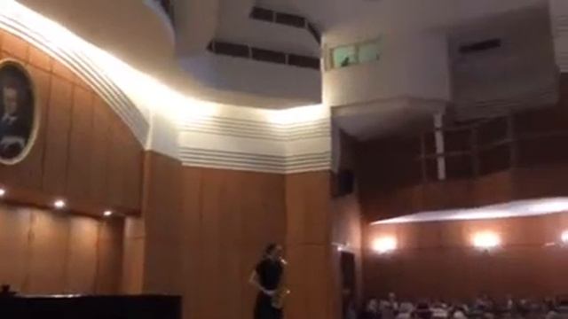 Саксофон на отчетном концерте Радуги смотреть онлайн