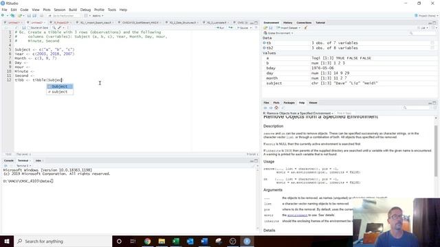 CMSC 4103 - tibble(), mutate() and lubridate in RStudio смотреть онлайн