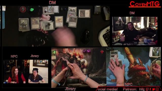 Women's MTG Commander, Live! Come chat with us! смотреть онлайн