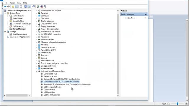 Fix Standard Universal PCI to USB Host Controller is not working properly on Windows 10/8/7 смотреть онлайн