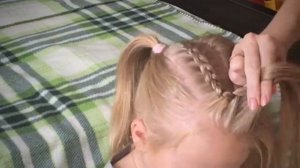 Простая, быстрая и красивая прическа для девочки