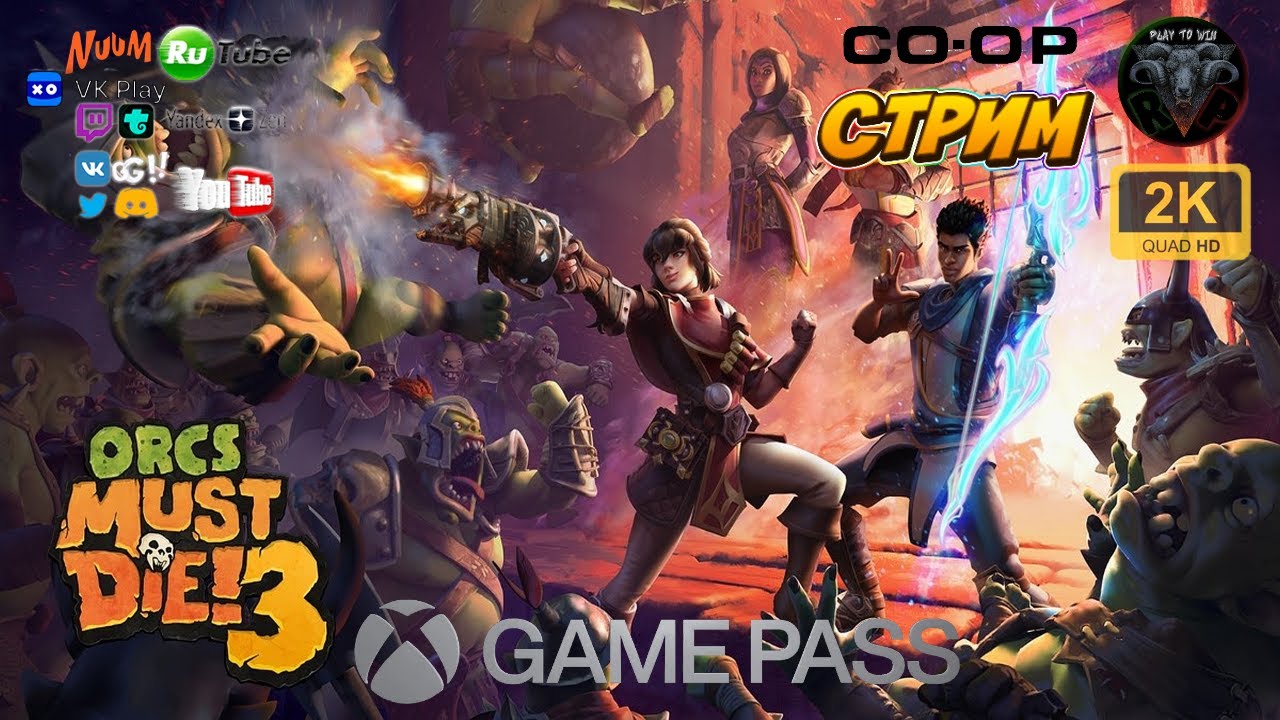 Orcs Must Die! 3 Знакомство с игрой Game Pass #RitorPlay