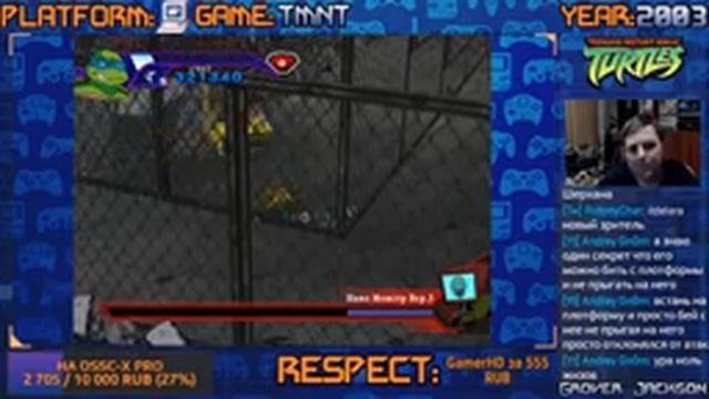 Teenage Mutant Ninja Turtles | [GC/PC/PS2/XBOX] ПРОХОЖДЕНИЕ ИГРА СТРИМ 2003 RUS смотреть онлайн