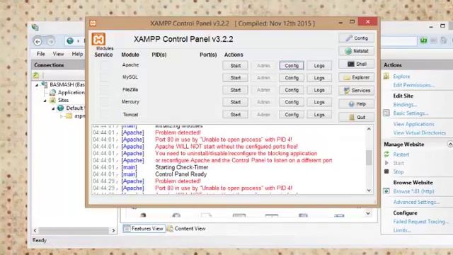 حل مشكلة تشغيل سيرفر Apache فى xampp смотреть онлайн