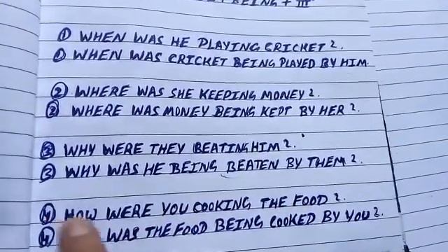 Active Passive Voice of wH family in Past continuous Tense in hindi смотреть онлайн