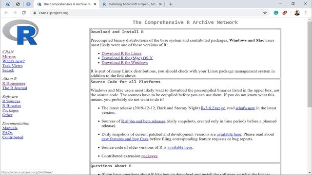 Основы языка R // Часть 1 // Установка инструментов разработки R смотреть онлайн