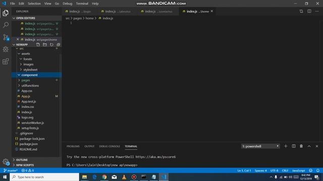 how to make react application file structure beautifully (for beginners) part 1Hindi/Urdu смотреть онлайн