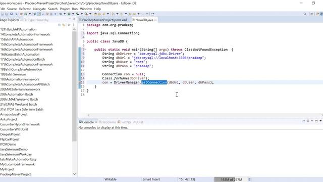 Java code to connect to any Database | Pradeep Nailwal смотреть онлайн