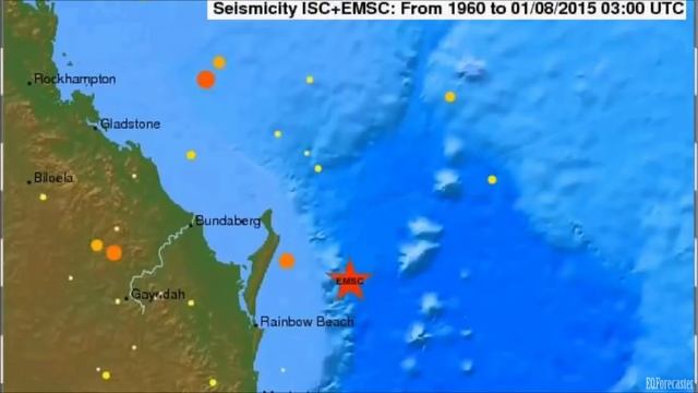 M 5.6 EARTHQUAKE - NEAR EAST COAST OF AUSTRALIA - August 1, 2015 смотреть онлайн