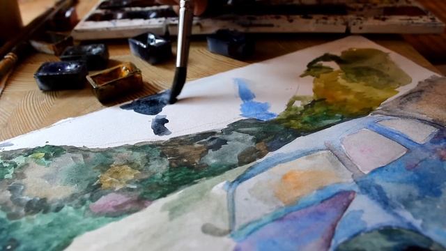 На Листе Бумаги | АКВАРЕЛЬ смотреть онлайн