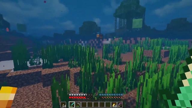 Minecraft! Бой с Королём Слаймов! смотреть онлайн