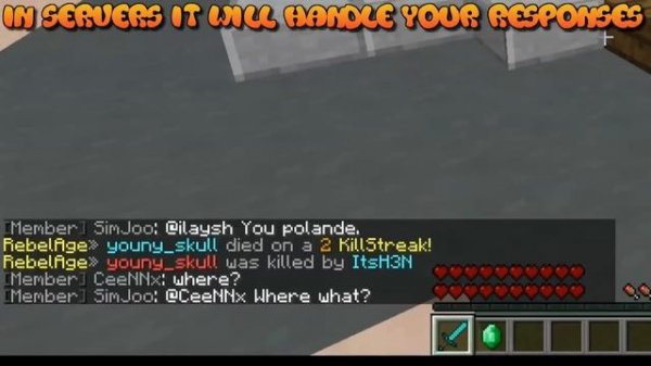 Chat Companion Mod - Trailer {Minecraft Mod}