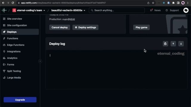 1.12 - Hosting React App on Netlify with GitHub Integration ! смотреть онлайн