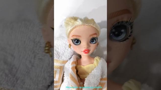 Как сделать кудри RAINBOW HIGH ДЕЛАЙЛА Ромашка #shorts смотреть онлайн