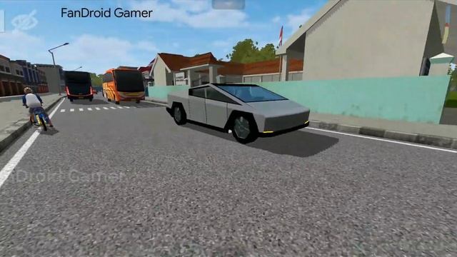 Tesla CyberTruck | Bussid Mod - Android Gameplay | Download смотреть онлайн