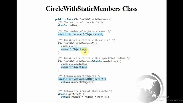 Java Objects - Static Members, Setter and Getter Methods смотреть онлайн
