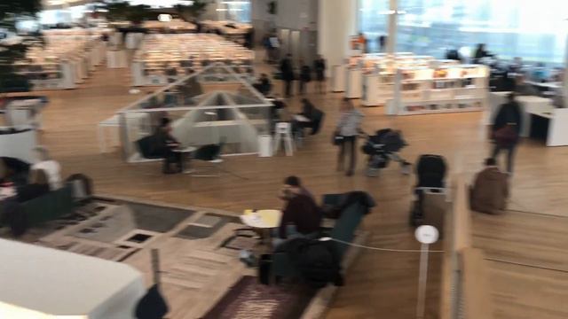 Библиотека Oodi в Хельсинки смотреть онлайн