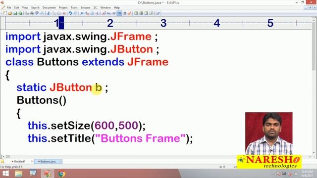 Java Swing Tutorial | Swing Components Core Java | Naresh IT смотреть онлайн