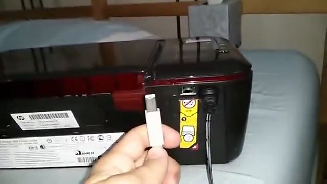 Hp deskjet 3000 how to connect cables -where to get HP print cartridges смотреть онлайн