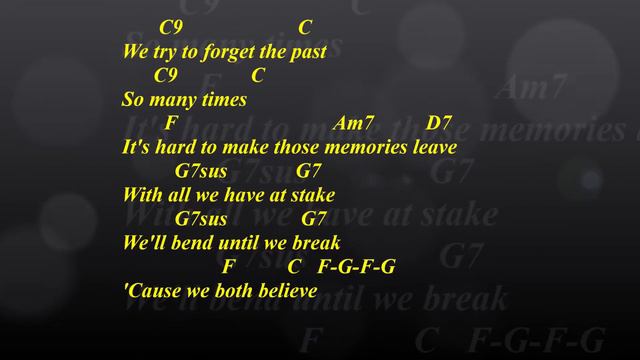 Keeping the Love Alive - Air Supply (Original Chords) смотреть онлайн
