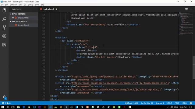 Bootstrap 4 - มาสร้าง Template ด้วย Bootstrap กัน [ตอนที่ 4] смотреть онлайн