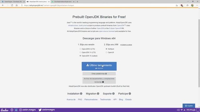 Curso GODOT 3, INTRODUCCIÓN [01] Descargar, Instalar y Configurar | Indie Game Dev смотреть онлайн