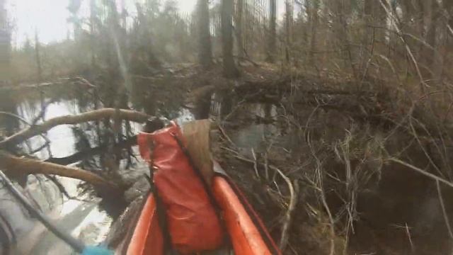 Сплав по паводковой реке Большая Ушма - река Клязьма/ водный туризм/ 2 часть смотреть онлайн