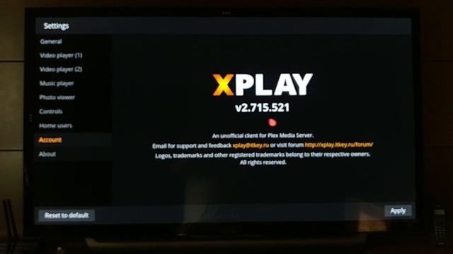 Xplay Issues On Lg Tv WebOS.