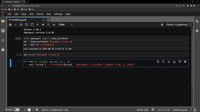 Openpyxl - VLOOKUP An Entire Column Across Multiple Excel Workbooks With Python | Data Automation