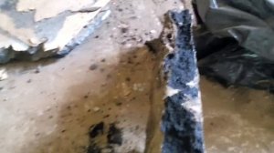 Демонтаж старого напольного покрытия