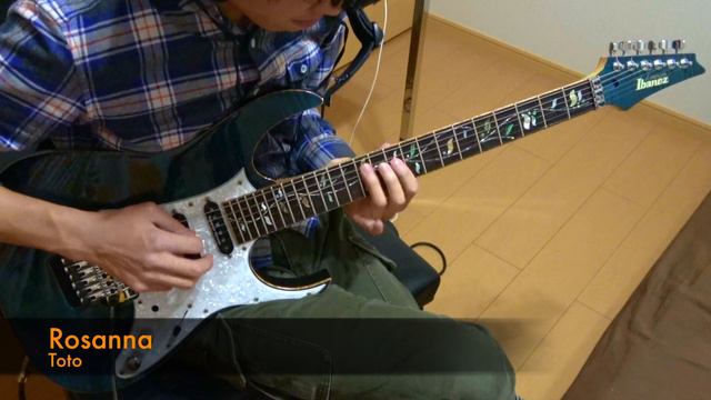 TOTO Rosanna [Guitar Solo]