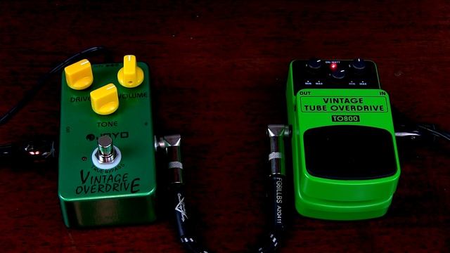 Pedal Shootout!! Joyo JF01 Vintage Overdrive VS Behringer Vintage Tube Overdrive TO800 смотреть онлайн
