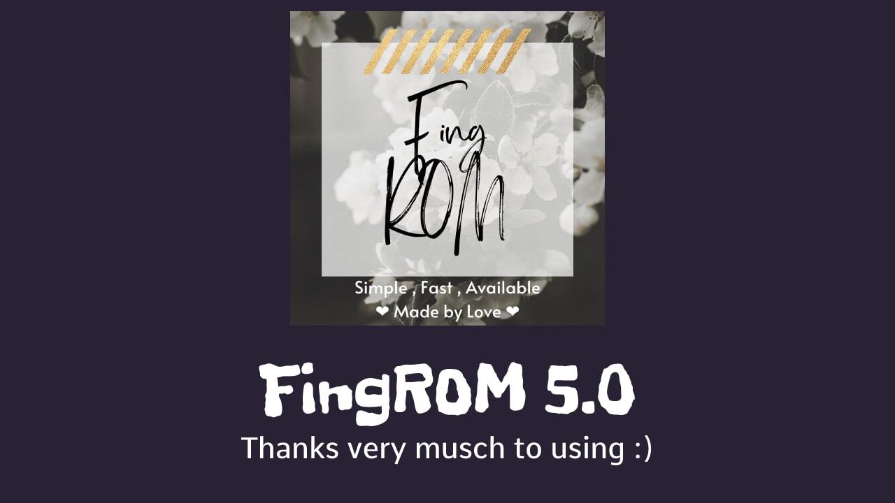 Обзор FingROM 5.0 смотреть онлайн