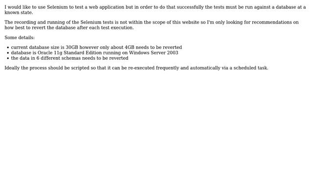 DevOps & SysAdmins: Quickly revert an Oracle Database to a known state (3 Solutions!!) смотреть онлайн