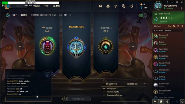 URF | League of Legends | Stream смотреть онлайн