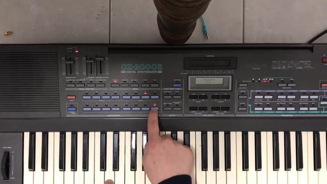 Casio CZ 2000s Synth. Casio's prosumer synthesizer line of the 1980s sounds and overview смотреть онлайн