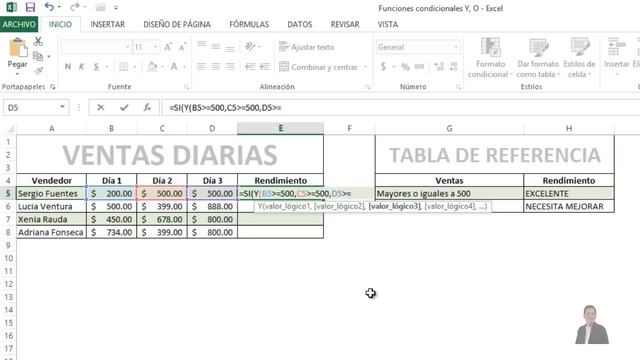 Funciones Y, O | Excel 2013 Curso Avanzado #7 смотреть онлайн