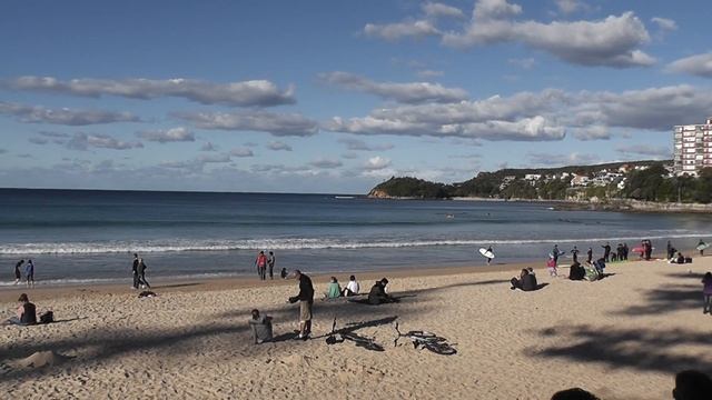 Shots of Manly Beach with a Panasonic HDC SD60 смотреть онлайн