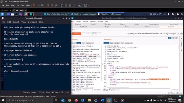 Lab Web cache poisoning with an unkeyed header смотреть онлайн